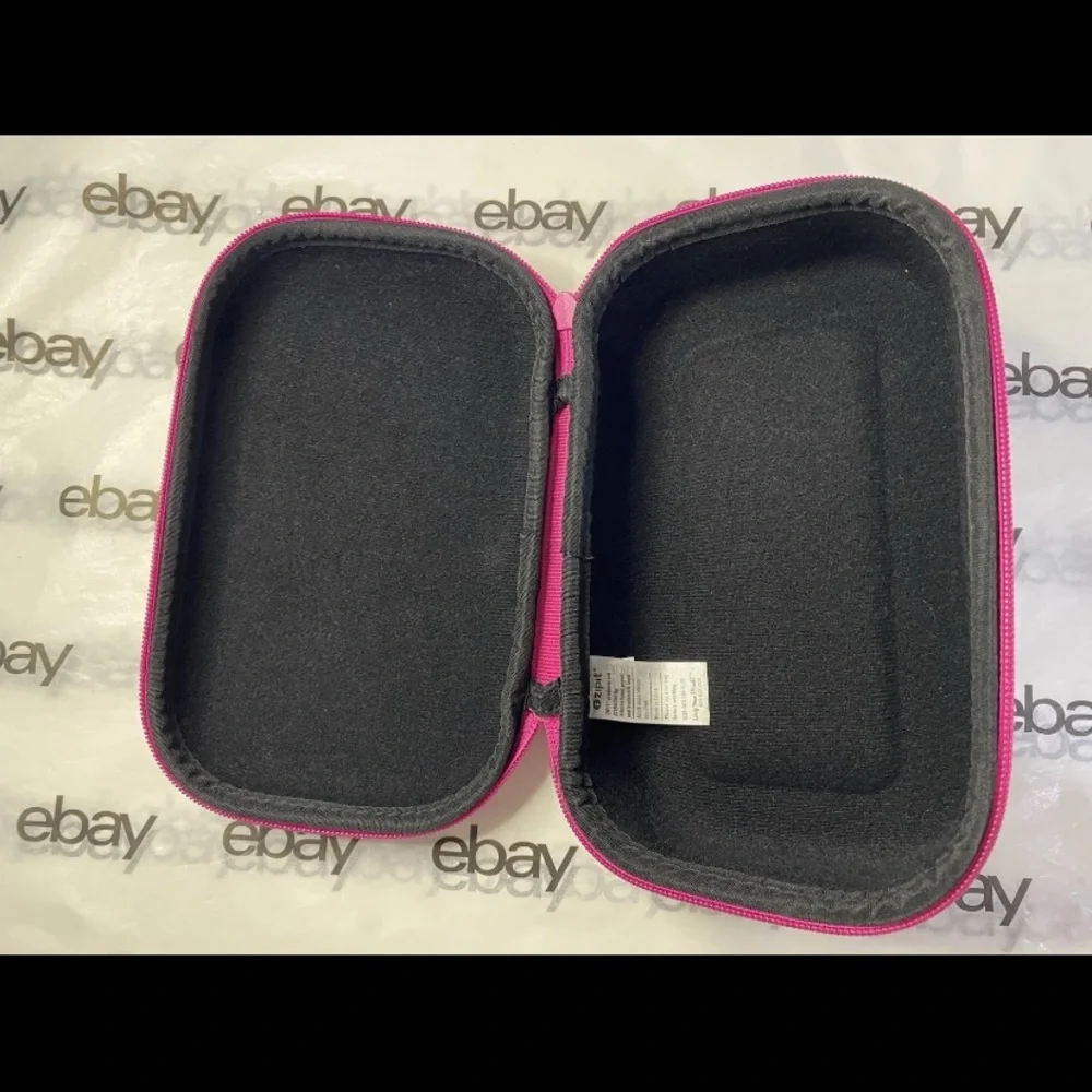 ZIPIT Colorz Pencil Storage Box Tiedye Pink Blue Hard She’ll Case NWT